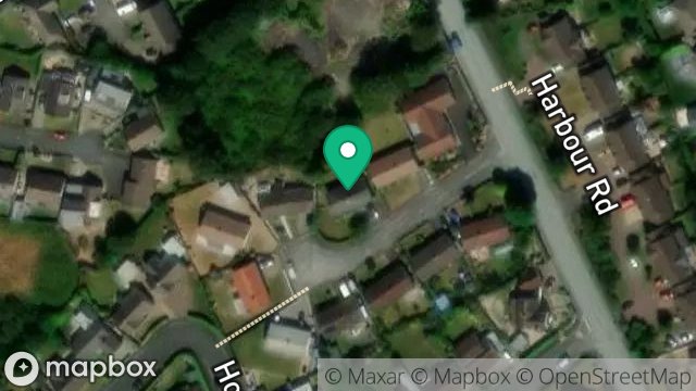 Map showing 9, THE KIRKWAY, ONCHAN, ISLE OF MAN, IM3 1BH