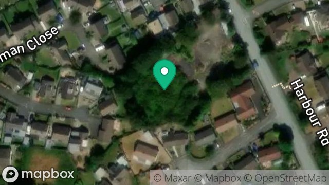 Map showing THE WAREHOUSE BARGRILL, HARBOUR ROAD, ONCHAN, ISLE OF MAN, IM3 1BG