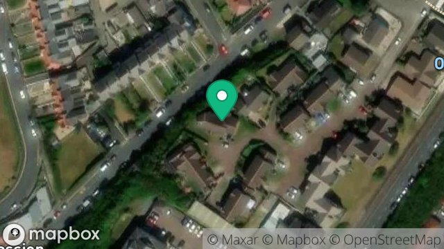 Map showing 22, KING EDWARD CLOSE, ONCHAN, ISLE OF MAN, IM3 2AG