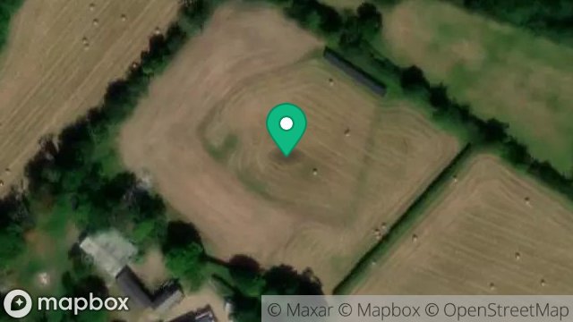 Map showing FIELD 124768, LANE FROM JURBY ROAD TO FARRANTS FORT, ST JUDES, ISLE OF MAN, IM7 2EN