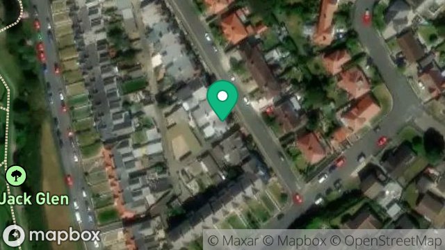 Map showing 5, FALKLAND DRIVE, ONCHAN, ISLE OF MAN, IM3 1EF