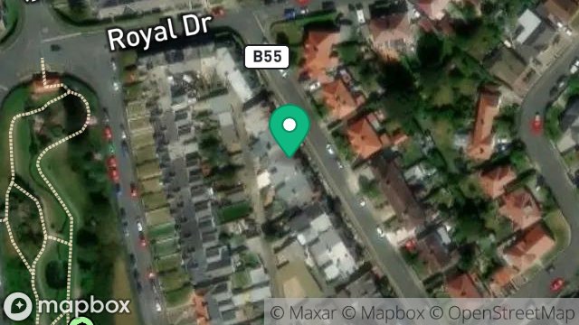 Map showing 19, FALKLAND DRIVE, ONCHAN, ISLE OF MAN, IM3 1EG