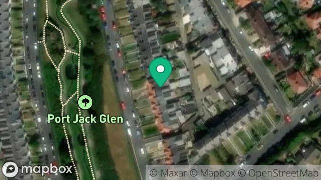 Map showing 16, ROYAL AVENUE, ONCHAN, ISLE OF MAN, IM3 1HA