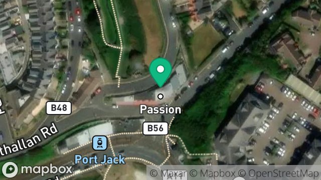Map showing 11, PORT JACK, ONCHAN, ISLE OF MAN, IM3 1EB