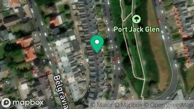 Map showing 23, ROYAL AVENUE WEST, ONCHAN, ISLE OF MAN, IM3 1HD