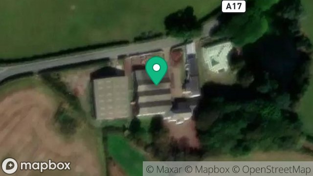 Map showing BALLASTEEN FARM, ANDREAS VILLAGE, ISLE OF MAN, IM7 4HF