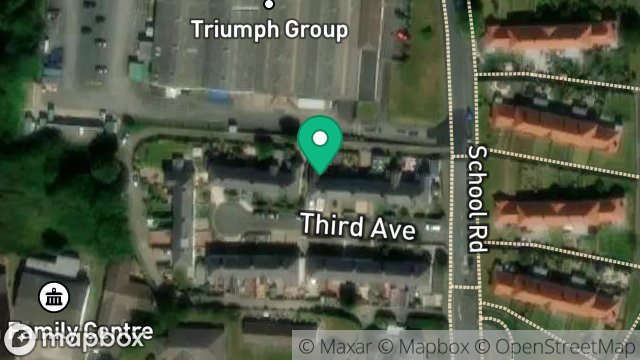 Map showing 16, THIRD AVENUE, ONCHAN, ISLE OF MAN, IM3 4NA