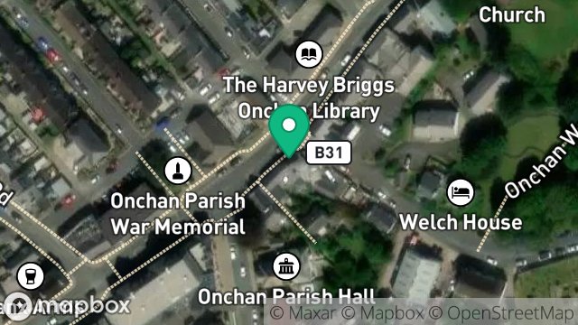 Map showing 42, MAIN ROAD, ONCHAN, ISLE OF MAN, IM3 1AH