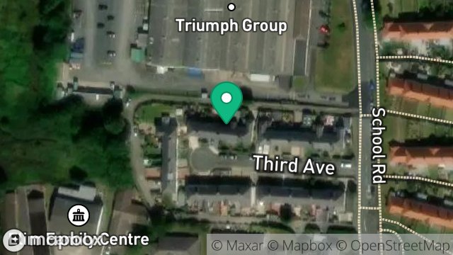 Map showing 22, THIRD AVENUE, ONCHAN, ISLE OF MAN, IM3 4NA