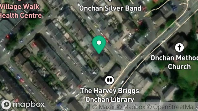 Map showing 6, NURSERY AVENUE, ONCHAN, ISLE OF MAN, IM3 4HG