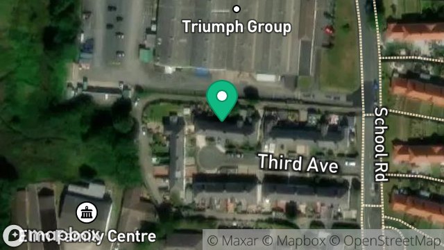 Map showing 24, THIRD AVENUE, ONCHAN, ISLE OF MAN, IM3 4NA