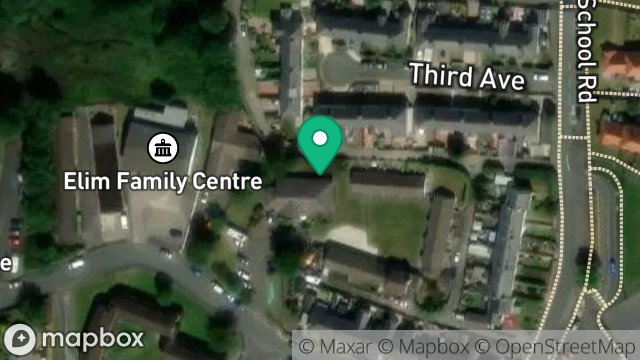 Map showing 9, MEADOW VIEW, ONCHAN, ISLE OF MAN, IM3 4LU