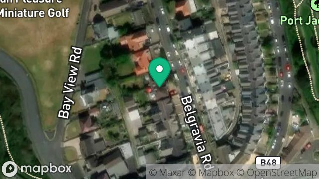Map showing 15, BELGRAVIA ROAD, ONCHAN, ISLE OF MAN, IM3 1HN