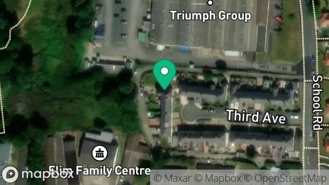 Map showing 30, THIRD AVENUE, ONCHAN, ISLE OF MAN, IM3 4NA