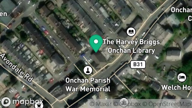 Map showing ONCHAN CAR SALES, ELM TREE ROAD, ONCHAN, ISLE OF MAN, IM3 4EF