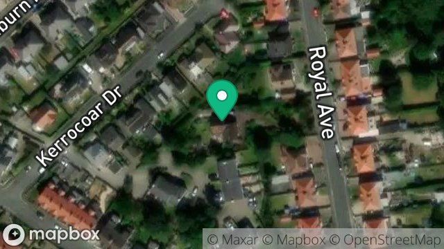 Map showing 141, ROYAL AVENUE, ONCHAN, ISLE OF MAN, IM3 1LD