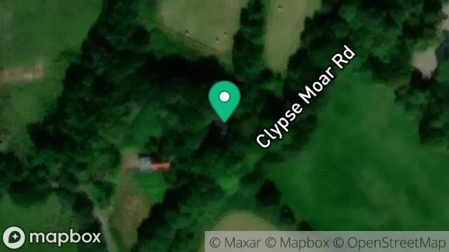 Map showing GRANGE LODGE, CLYPSE, ONCHAN, ISLE OF MAN, IM4 5BG