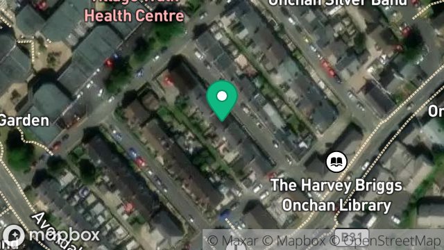 Map showing 13, CHURCH AVENUE, ONCHAN, ISLE OF MAN, IM3 4EG