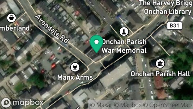 Map showing 29-31, MAIN ROAD, ONCHAN, ISLE OF MAN, IM3 1AH