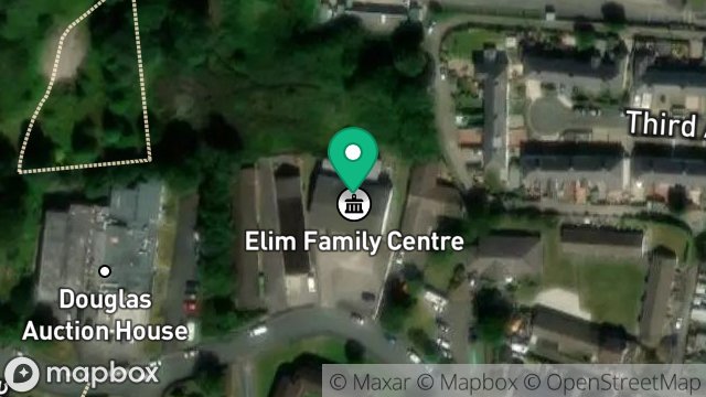 Map showing FACTORY NEXT TO WINCHESTER COURT, SECOND AVENUE, ONCHAN, ISLE OF MAN, IM3 4LT