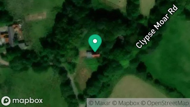 Map showing CLYPSE LODGE, CLYPSE, ONCHAN, ISLE OF MAN, IM4 5BG