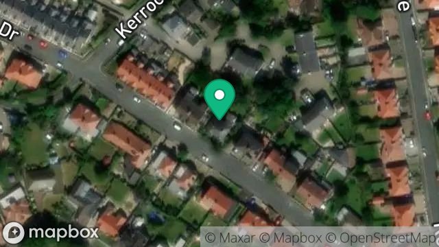 Map showing 20, ALBERTA DRIVE, ONCHAN, ISLE OF MAN, IM3 1LS