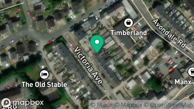 Map showing 16, VICTORIA AVENUE, ONCHAN, ISLE OF MAN, IM3 1BD