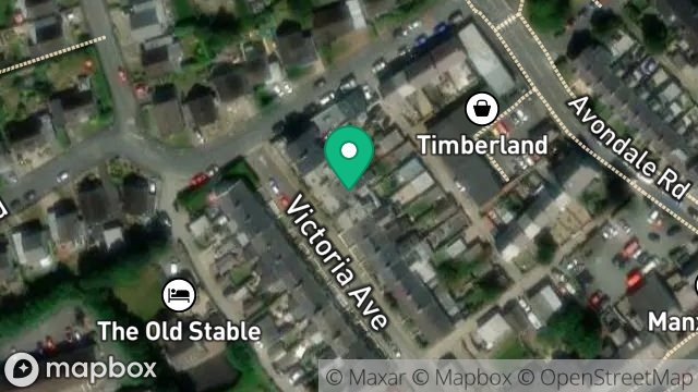 Map showing 20, VICTORIA AVENUE, ONCHAN, ISLE OF MAN, IM3 1BD