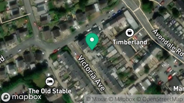 Map showing 22, VICTORIA AVENUE, ONCHAN, ISLE OF MAN, IM3 1BD