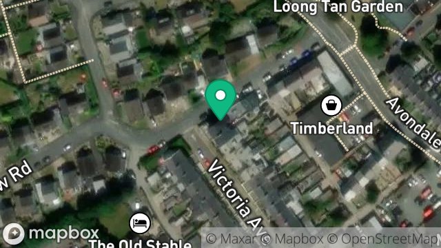 Map showing 28, VICTORIA AVENUE, ONCHAN, ISLE OF MAN, IM3 1BD