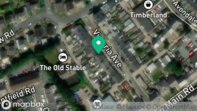 Map showing 15, VICTORIA AVENUE, ONCHAN, ISLE OF MAN, IM3 1BB