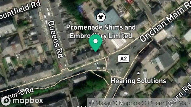 Map showing HOLLY COTTAGE, 57, GOVERNORS ROAD, ONCHAN, ISLE OF MAN, IM3 1AZ