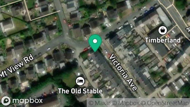 Map showing 29, VICTORIA AVENUE, ONCHAN, ISLE OF MAN, IM3 1BB