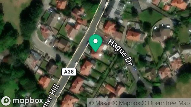 Map showing 56, SUMMERHILL ROAD, ONCHAN, ISLE OF MAN, IM3 1NF