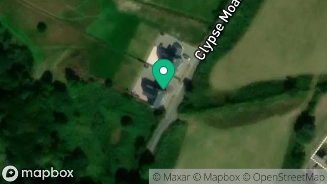 Map showing YORK COTTAGE, CLYPSE, ONCHAN, ISLE OF MAN, IM4 5BG