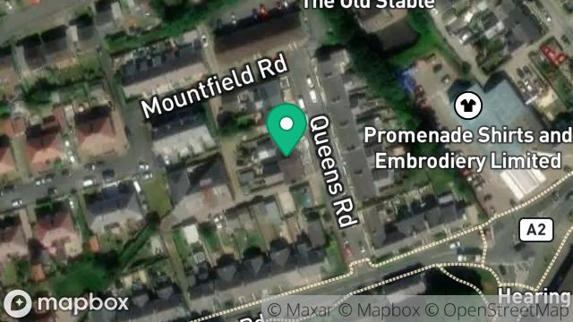 Map showing 5, QUEENS ROAD, ONCHAN, ISLE OF MAN, IM3 4AF