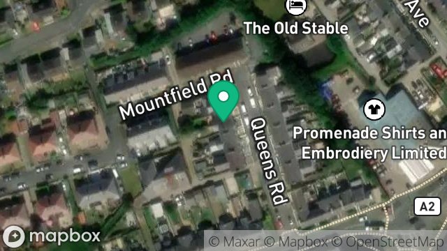Map showing 11, QUEENS ROAD, ONCHAN, ISLE OF MAN, IM3 4AF