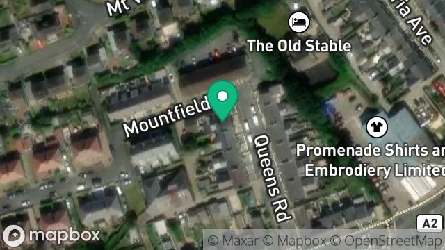 Map showing 15, QUEENS ROAD, ONCHAN, ISLE OF MAN, IM3 4AF