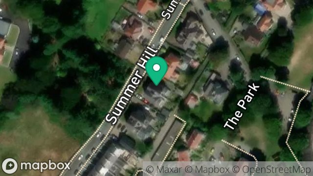 Map showing 80, SUMMERHILL ROAD, ONCHAN, ISLE OF MAN, IM3 1NH