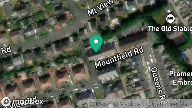 Map showing 3, MOUNTFIELD ROAD, ONCHAN, ISLE OF MAN, IM3 4AD