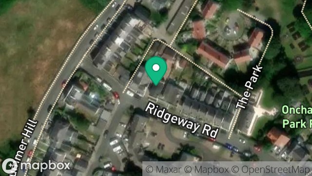 Map showing 5, RIDGEWAY ROAD, ONCHAN, ISLE OF MAN, IM3 1HT