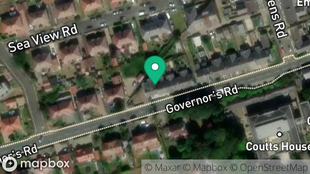 Map showing 19, GOVERNORS ROAD, ONCHAN, ISLE OF MAN, IM3 1AY