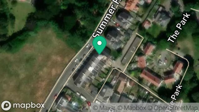 Map showing 88, SUMMERHILL ROAD, ONCHAN, ISLE OF MAN, IM3 1NH