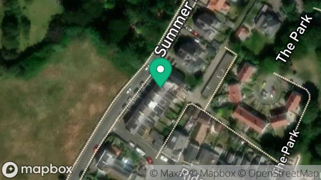 Map showing 90, SUMMERHILL ROAD, ONCHAN, ISLE OF MAN, IM3 1NH