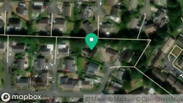 Map showing 43, BRIARFIELD AVENUE, ONCHAN, ISLE OF MAN, IM3 3JH