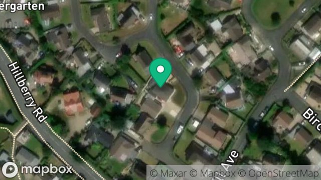 Map showing 8, BIRCH HILL GROVE, ONCHAN, ISLE OF MAN, IM3 4EJ