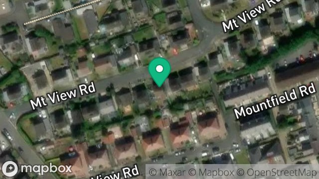 Map showing 16, MOUNT VIEW ROAD, ONCHAN, ISLE OF MAN, IM3 4BU