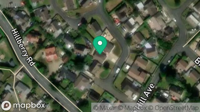 Map showing 7, BIRCH HILL GROVE, ONCHAN, ISLE OF MAN, IM3 4EJ