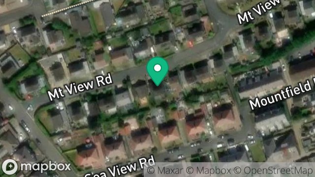 Map showing 14, MOUNT VIEW ROAD, ONCHAN, ISLE OF MAN, IM3 4BU