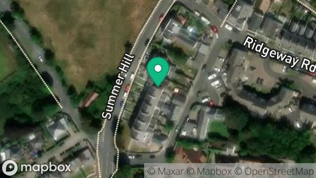 Map showing 110, SUMMERHILL ROAD, ONCHAN, ISLE OF MAN, IM3 1NJ